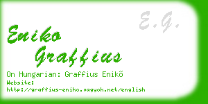 eniko graffius business card